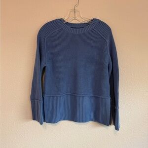 Pilcro Blue Crew Neck Sweater XS